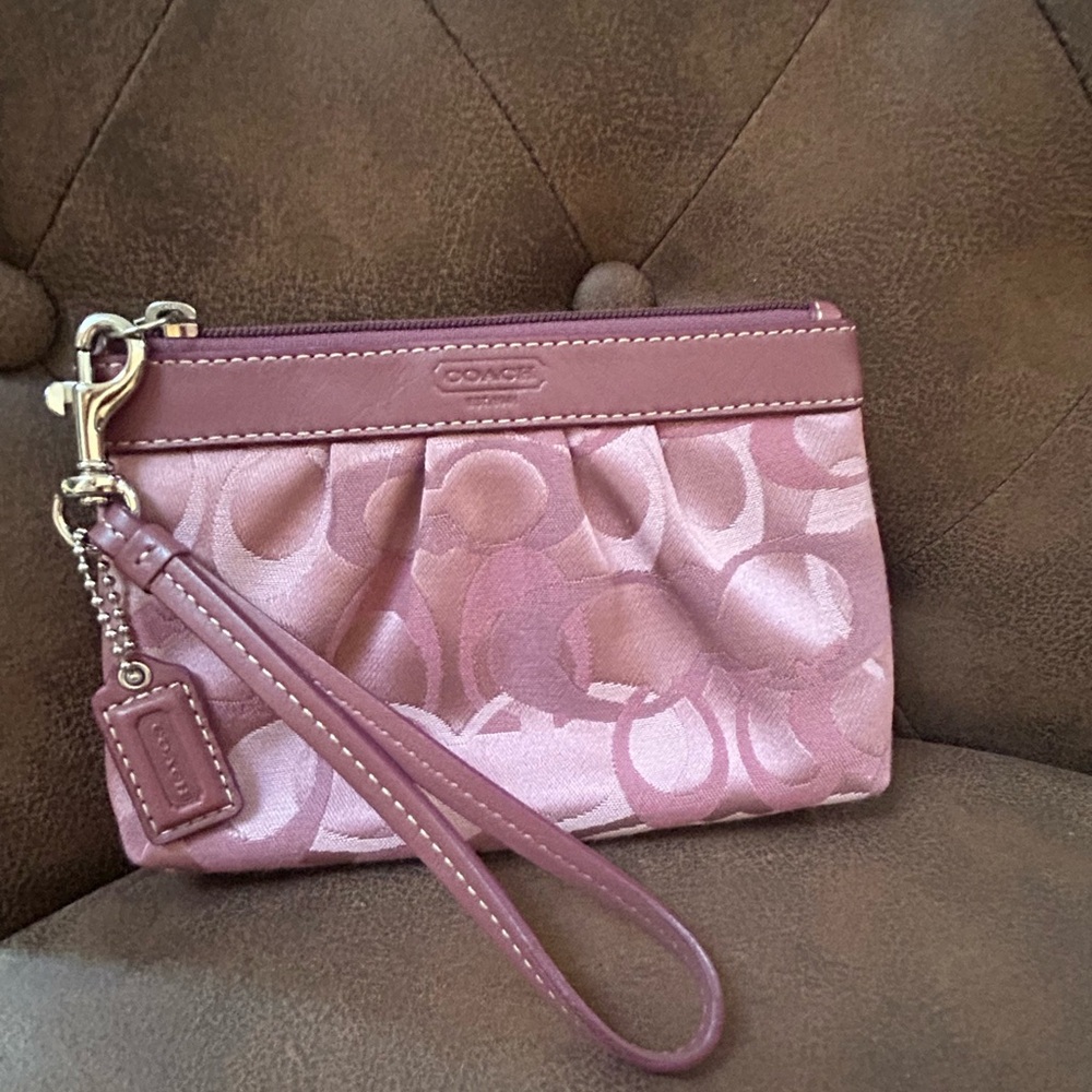 Coach wristlet